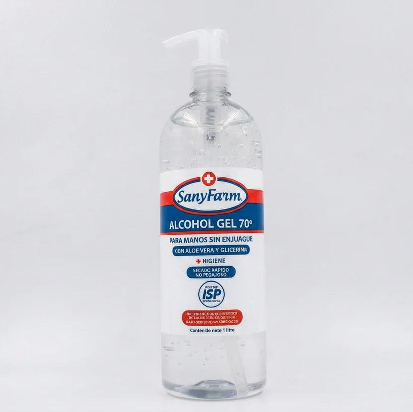 Alcohol gel 70% Microfiltrado 1lt
