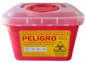 Contenedor Rojo Cortopunzante 5 litros