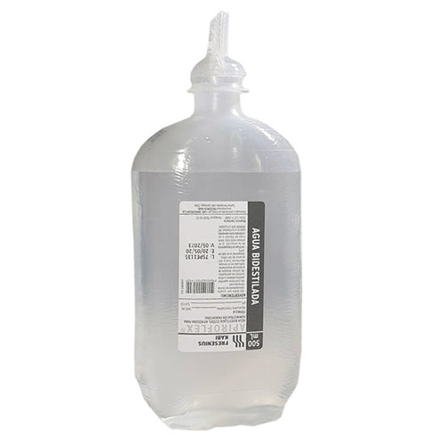 Agua Bidestilada 500 ml