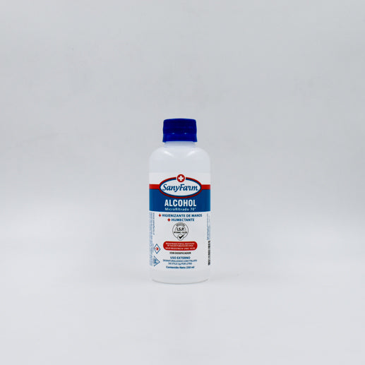 Alcohol Liquido 70% 250 ml
