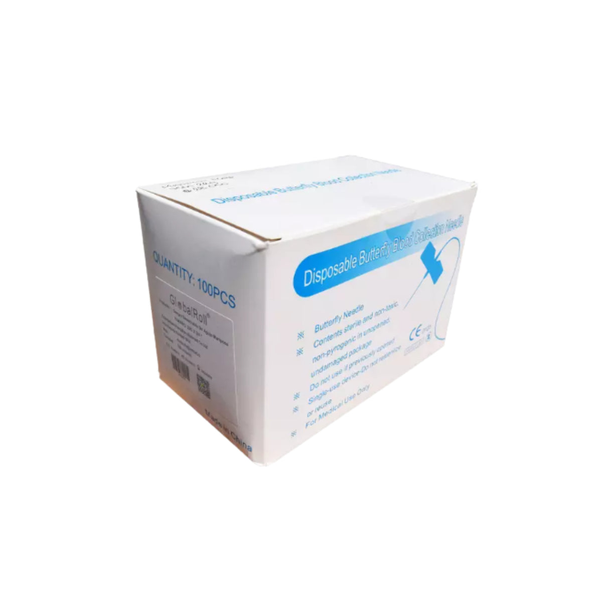 Agujas Mariposa 21G x 3/4″ Vacutainer - Caja de 100 Unid