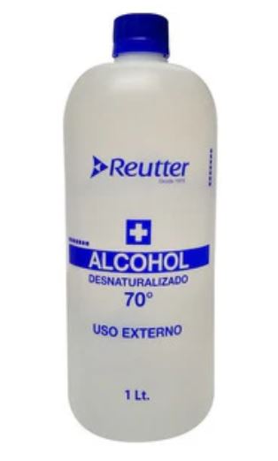 ALCOHOL ETILICO DESNAT. 70º  1 LT.