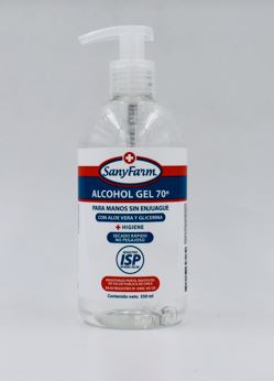 ALCOHOL GEL 70% 350ml.