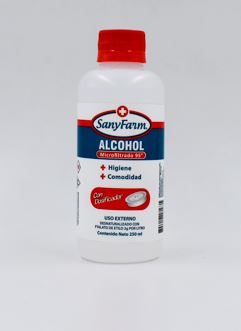ALC. LIQUIDO 95% 250ml.