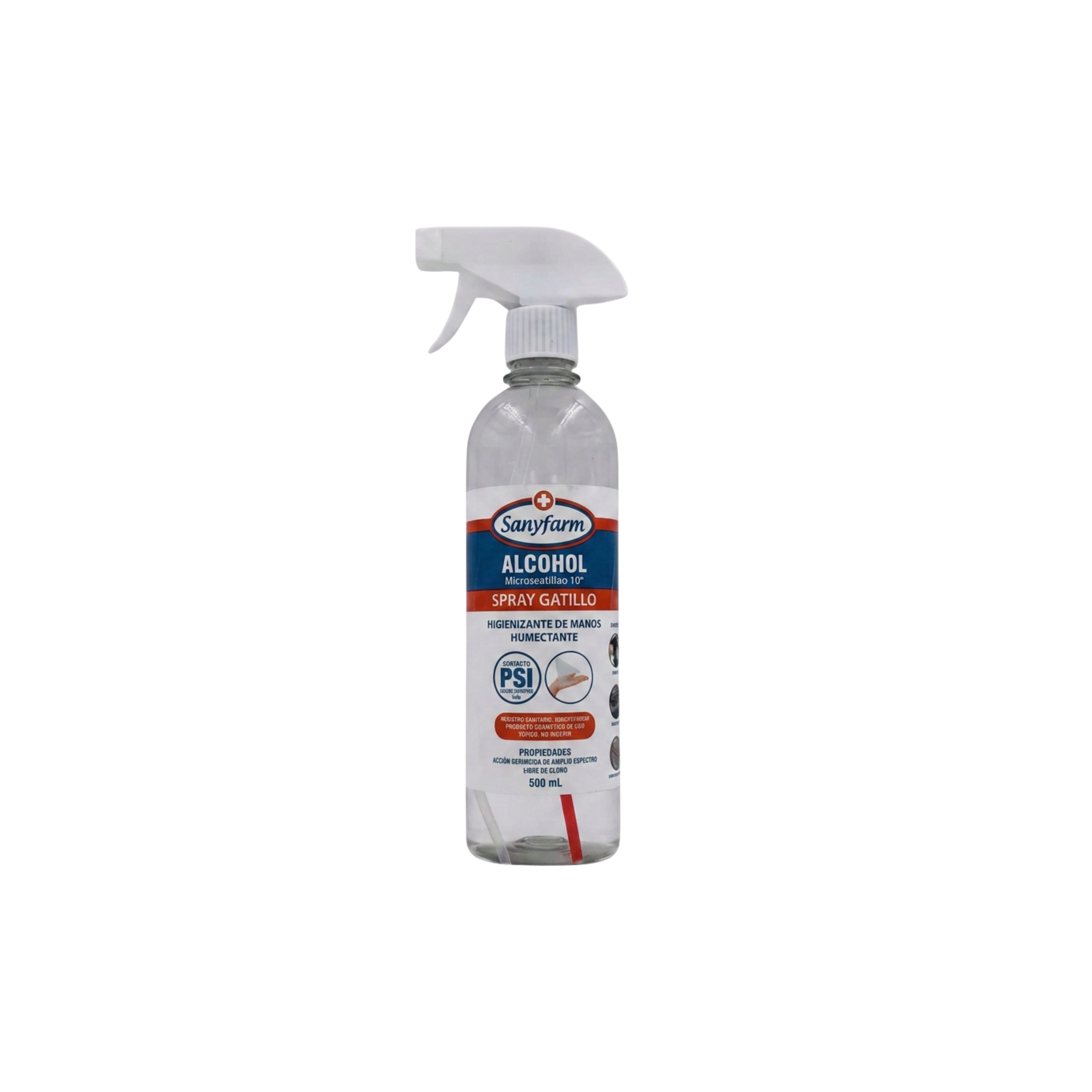 Alcohol  Microfiltrado con Gatillo 70% 500ml