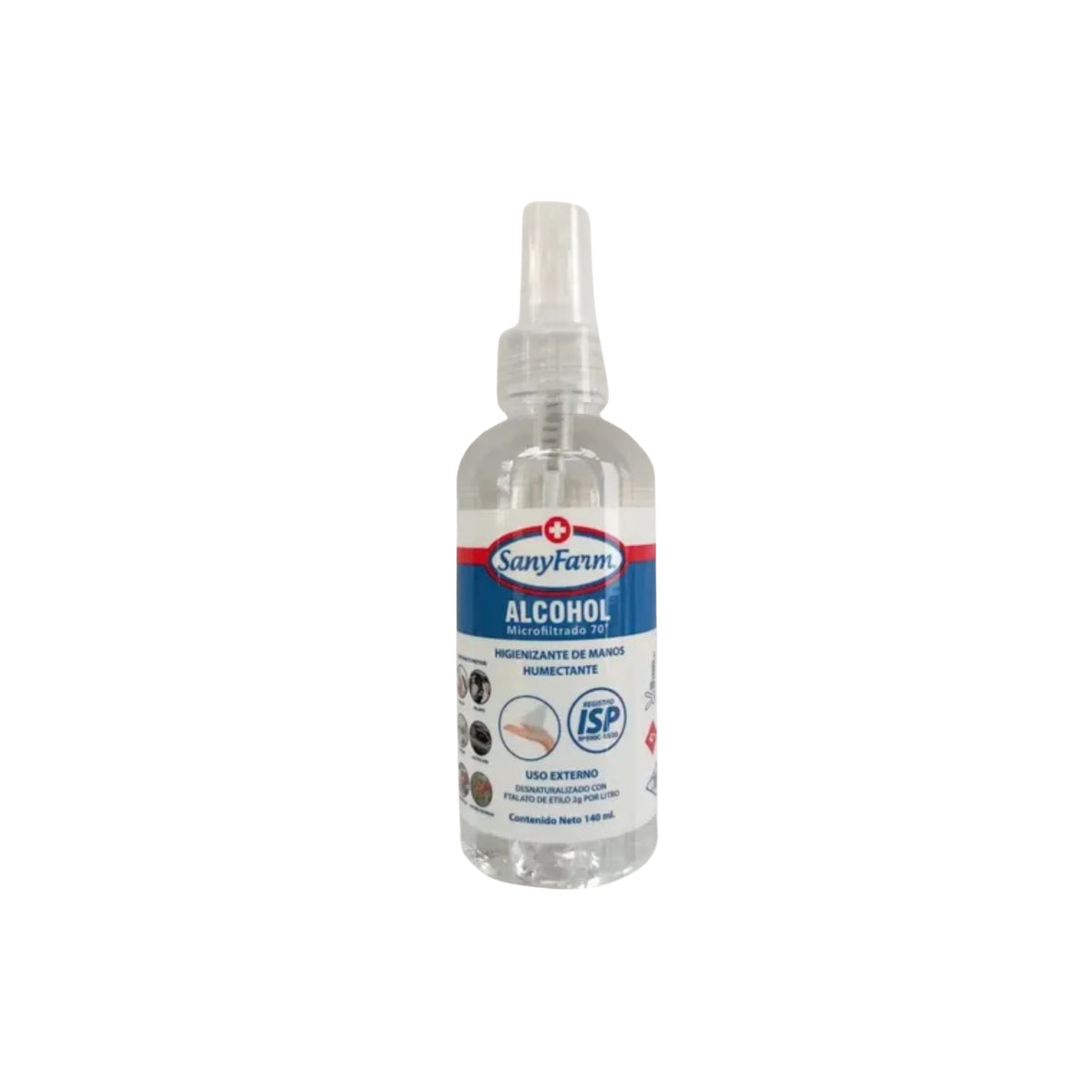 Alcohol en Spray 70% 140ml