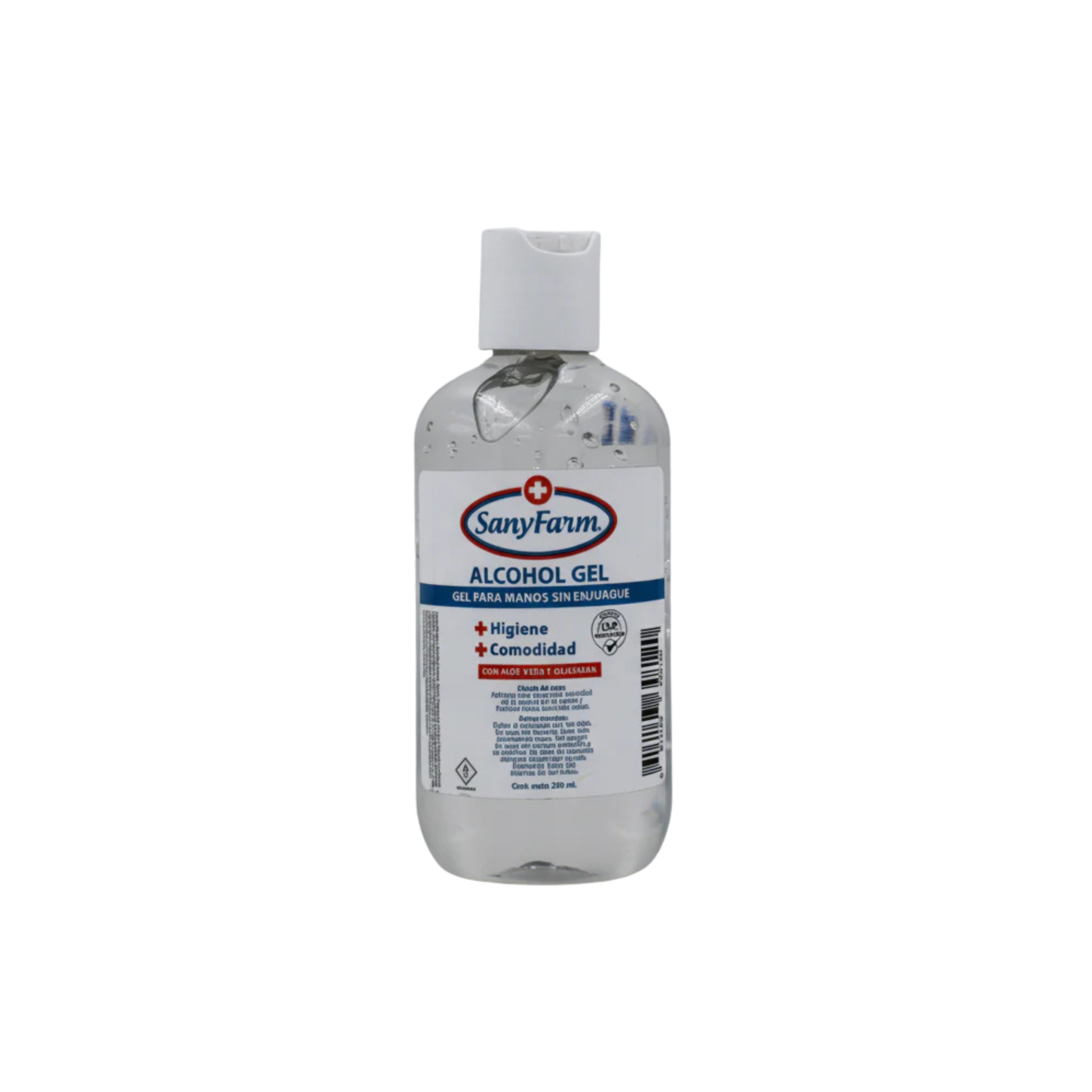 Alcohol gel 70% microfiltrado 250ml