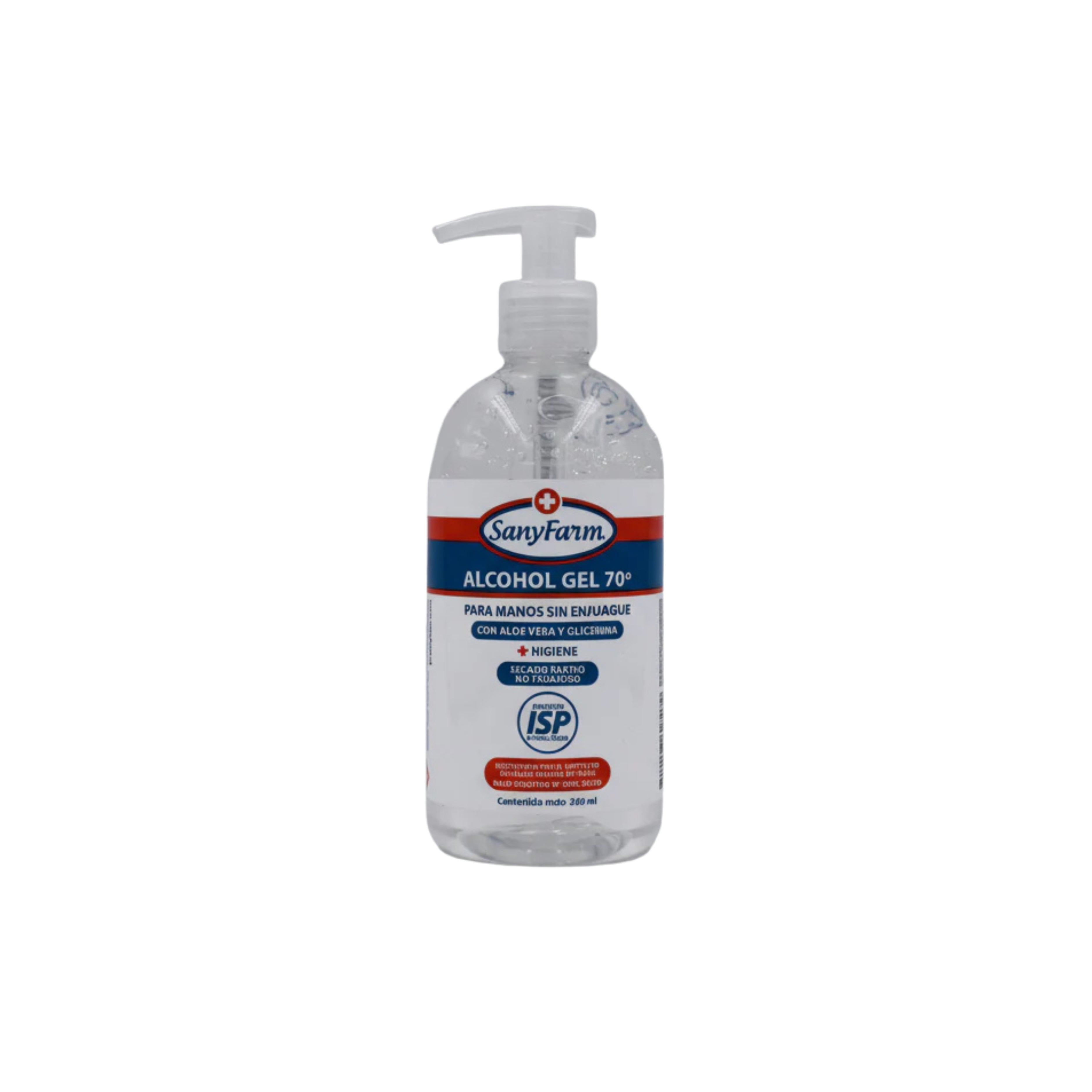 Alcohol gel 70% microfiltrado 350ml