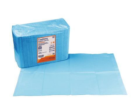 BABERO DENTAL DESE.AZUL 3 CAPAS BOLSA x 100