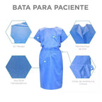 Bata Paciente TNT - Desechable