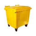 Contenedor de basura 1100 litros amarillo