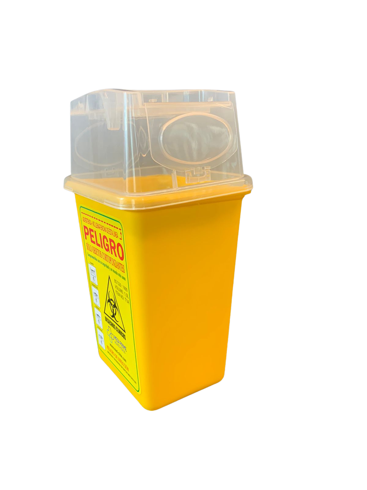 Contenedor Amarillo Cortopunzante 1L