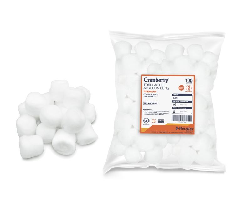 Tórulas de algodón 1g