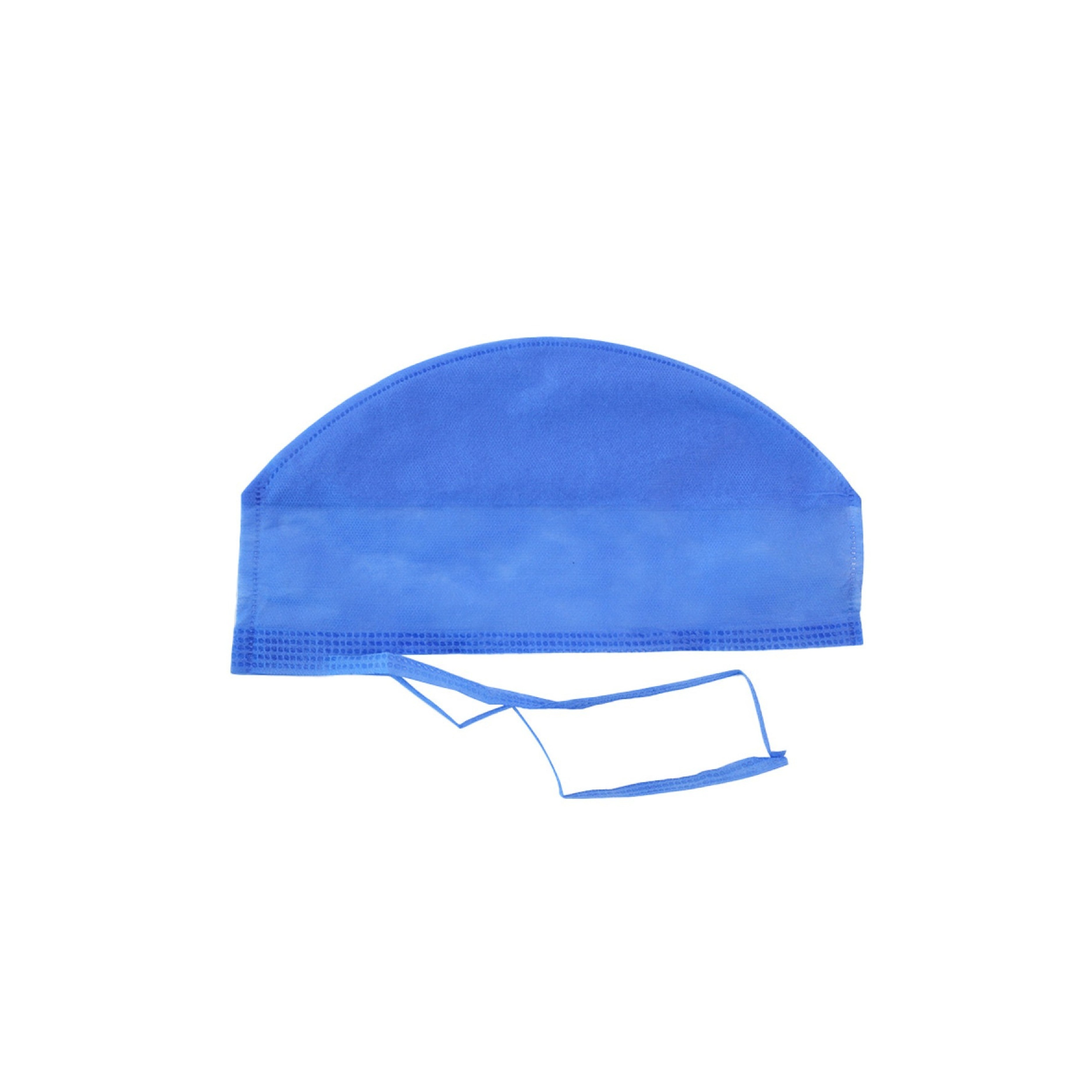 Gorro Cirujano c/tiras color celeste - Bolsa X 100 Unid