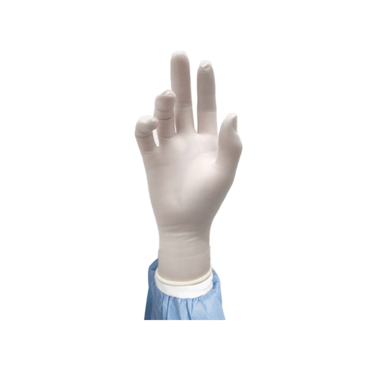 Guantes Látex quirúrgico estéril sin polvo - Talla 8.5 - Caja de 50 pares