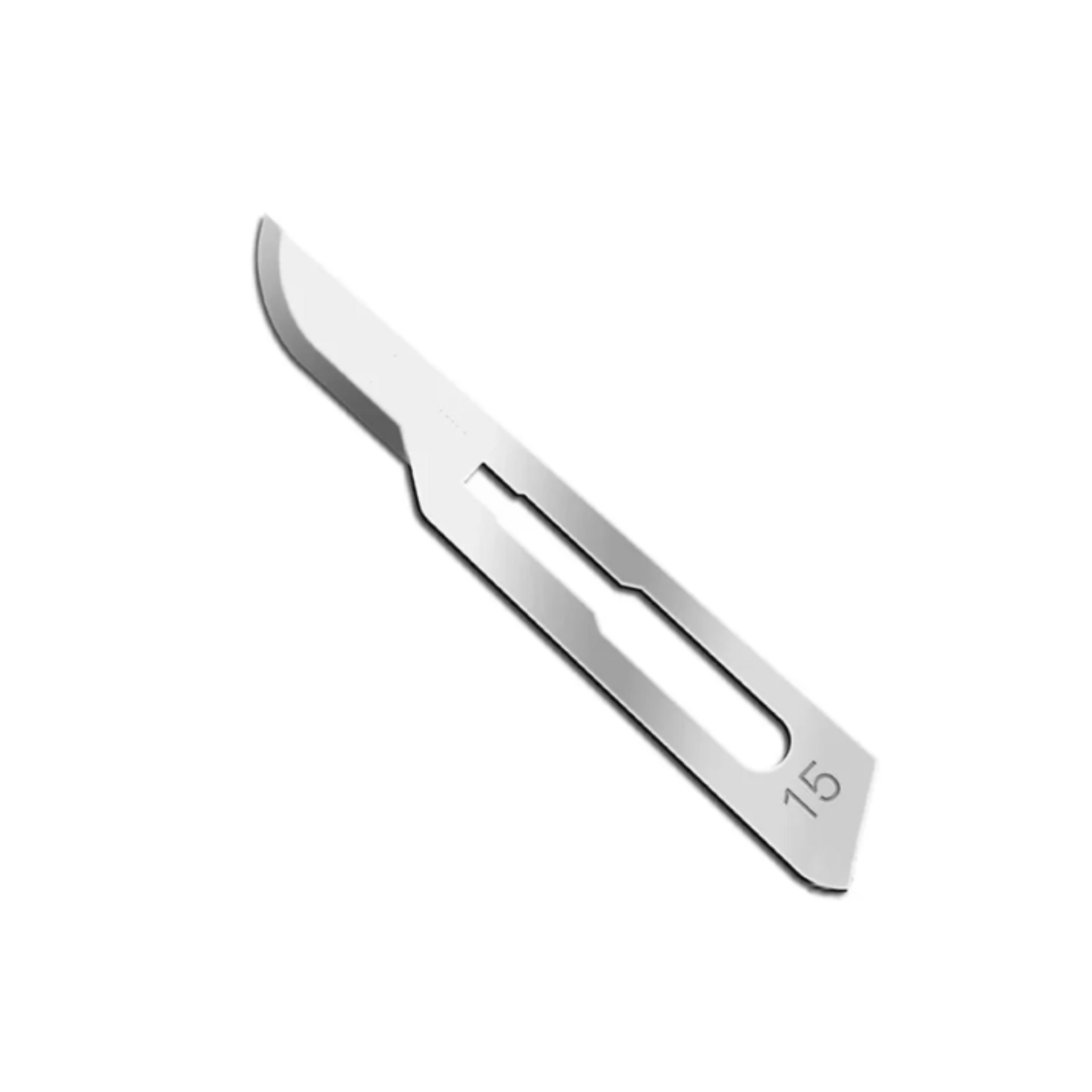 Hoja Bisturí "Surgical Blades" N15 - Caja de 100 Unid.