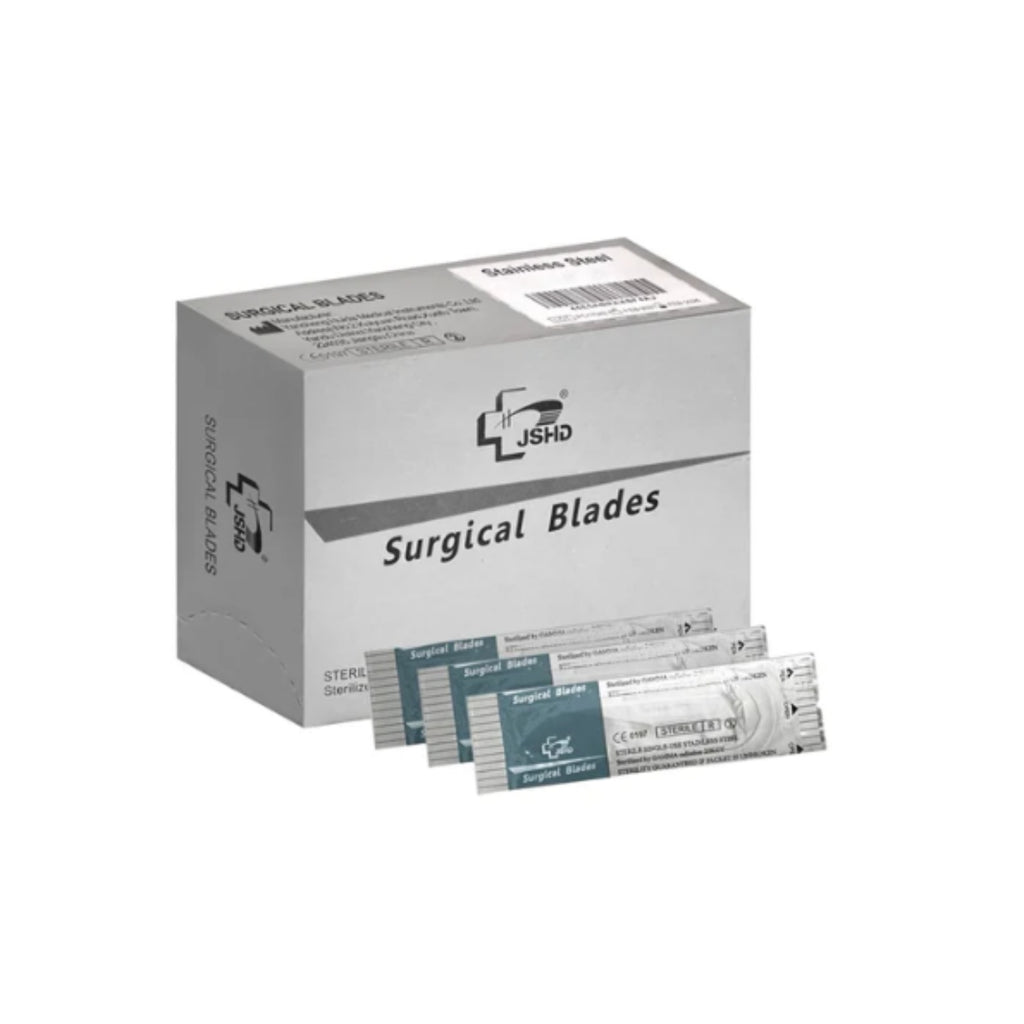 Hoja Bisturí "Surgical Blades" N10 - Caja de 100 Unid.