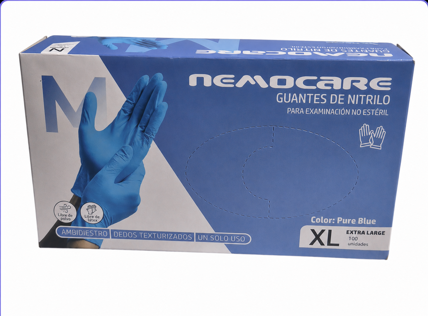 Guantes nitrilo Nemo Talla XL