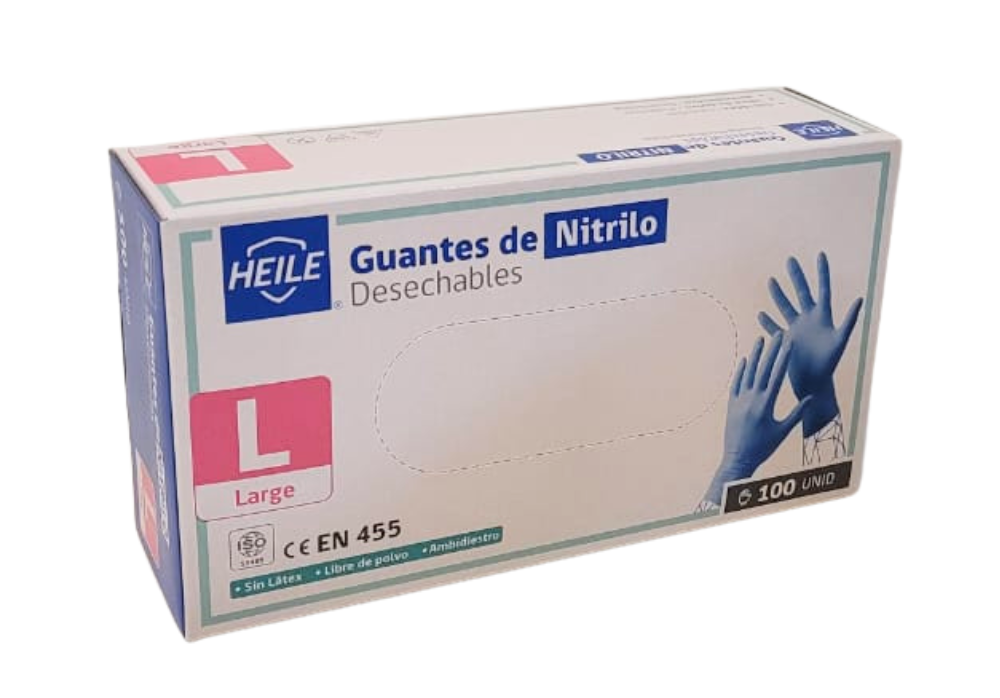 Guantes nitrilo Talla L