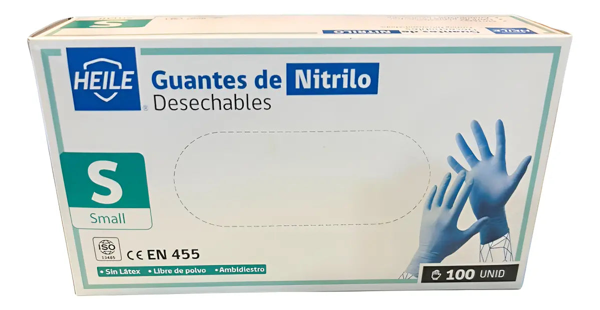 Guantes nitrilo Talla S
