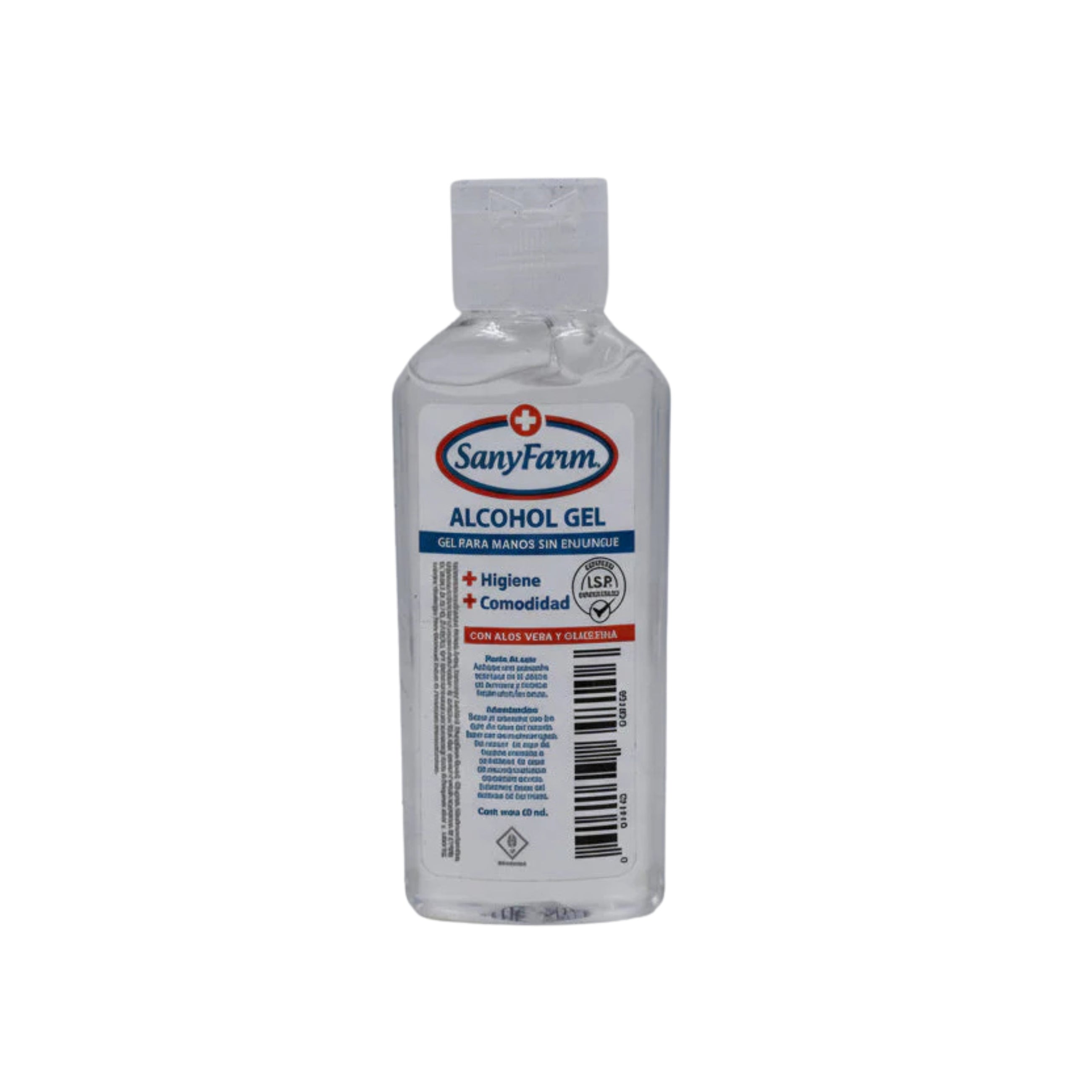 Alcohol gel 70% Microfiltrado 60ml