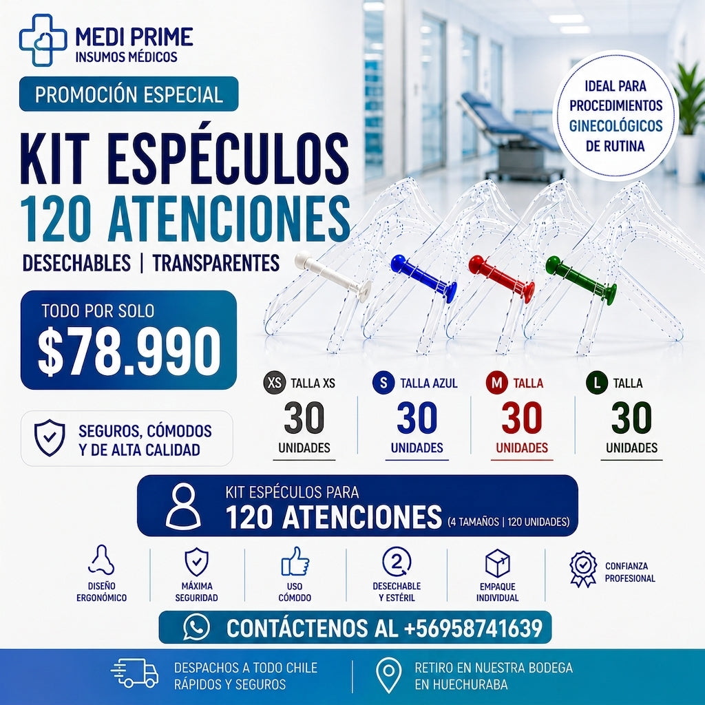 Pack Profesional Espéculos 120 Un.