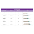 JERINGA DESECHABLE LUER LOCK C/AGUJA