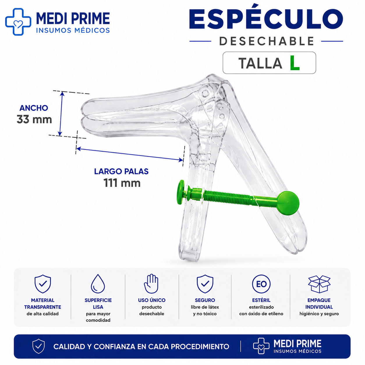 Pack Profesional Espéculos 120 Un.