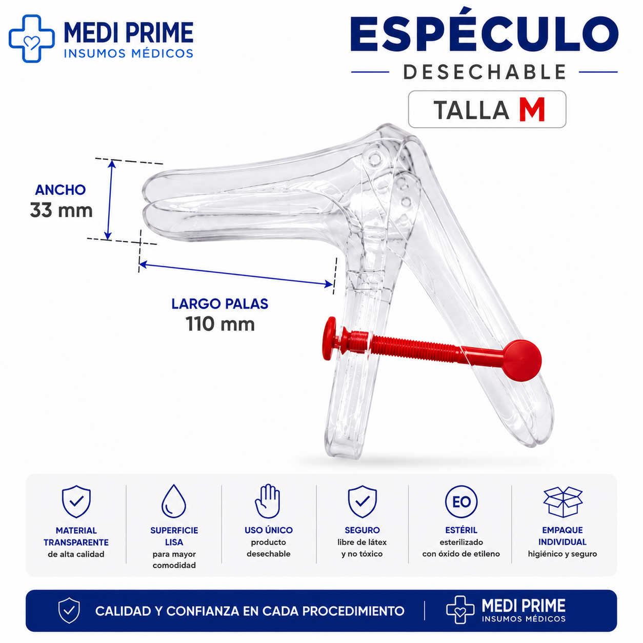 Pack Profesional Espéculos 120 Un.