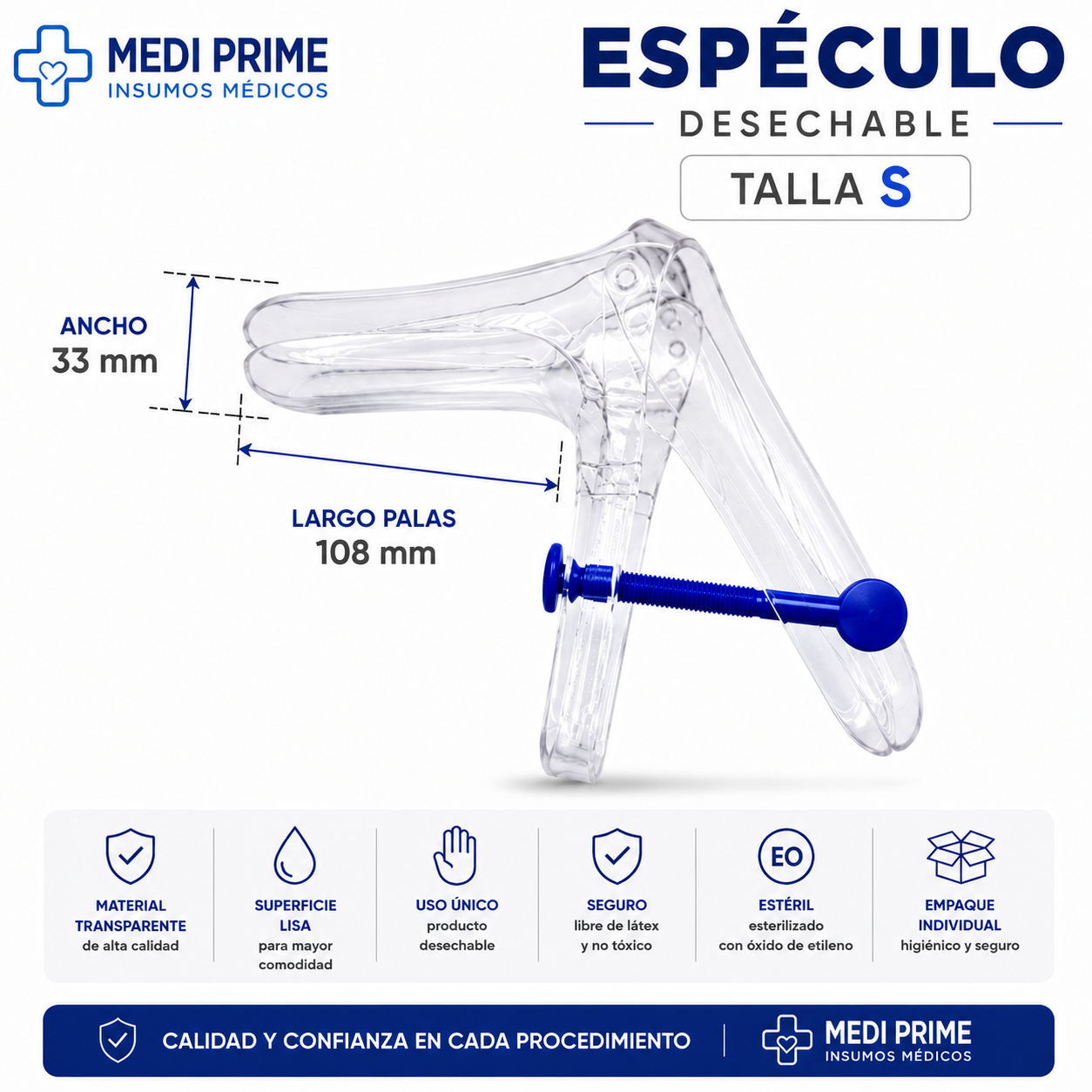 Pack Profesional Espéculos 120 Un.