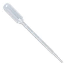 Pipeta Pasteur plastica 3 ml