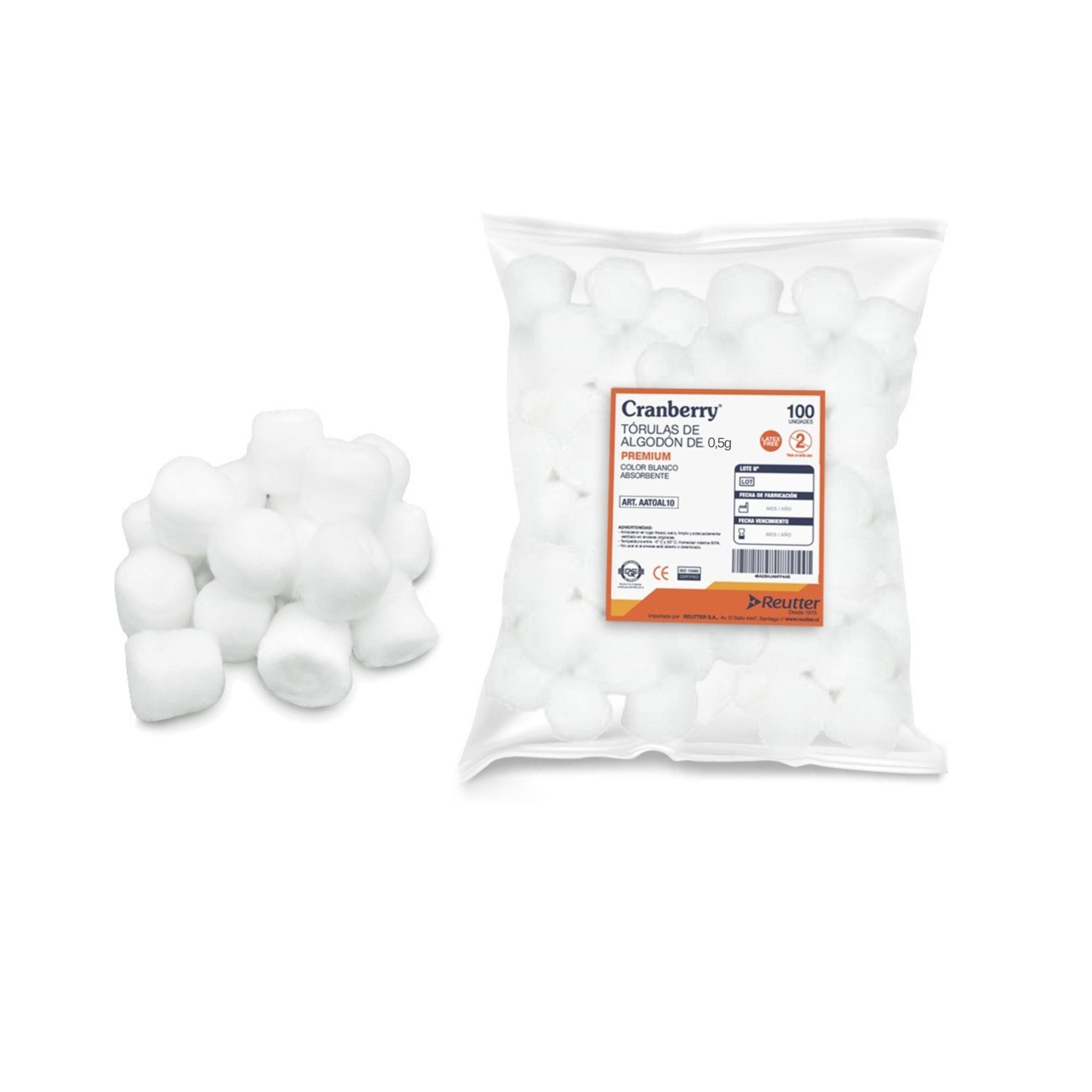 Tórulas de Algodón 0.5g