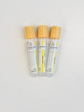 Tubo al vacio, Tapa Amarilla (Gel/ Clot Activador) 3,5ML (13X75MM) X 100 unidades