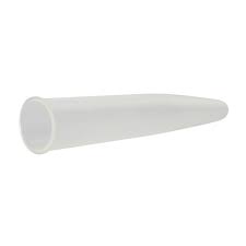Tubo plástico cónico 16x100mm
