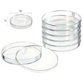 Placa Petri plastica 60mm, esteril, bolsa de 10 unidades